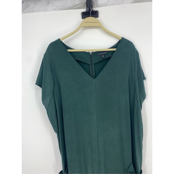 Universal Standard Kia Cupro Jumpsuit Lagenlook Slouch Green Size 14-16 - Picture 5 of 12